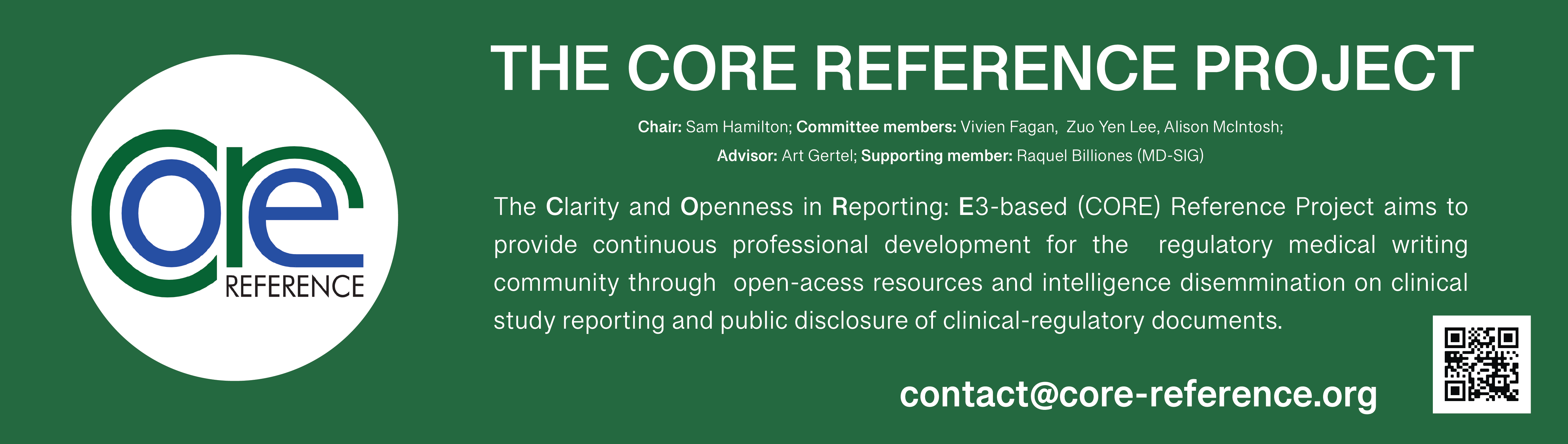 CORE ref website banner